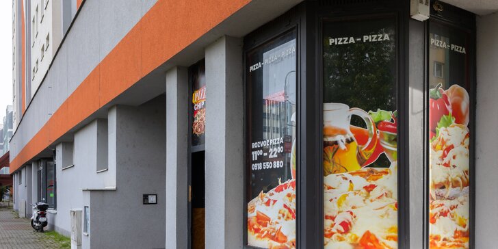 Pizza podľa vlastného výberu: Osobný odber v Ružinove