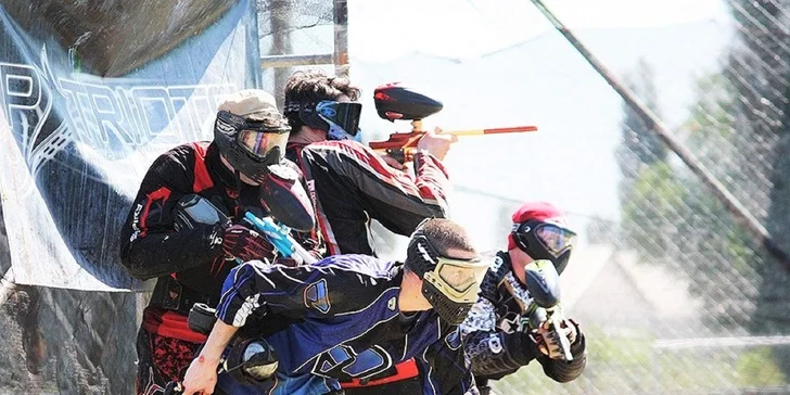 Paintballový boj na 3 hodiny na Alpinke