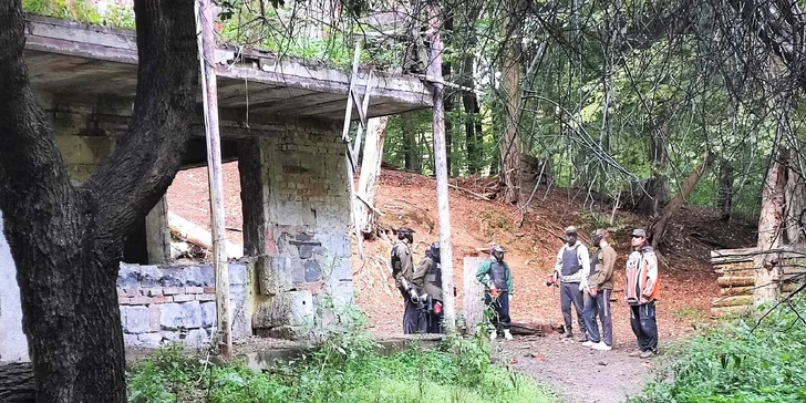 Paintballový boj na 3 hodiny na Alpinke