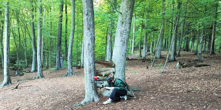 Paintballový boj na 3 hodiny na Alpinke
