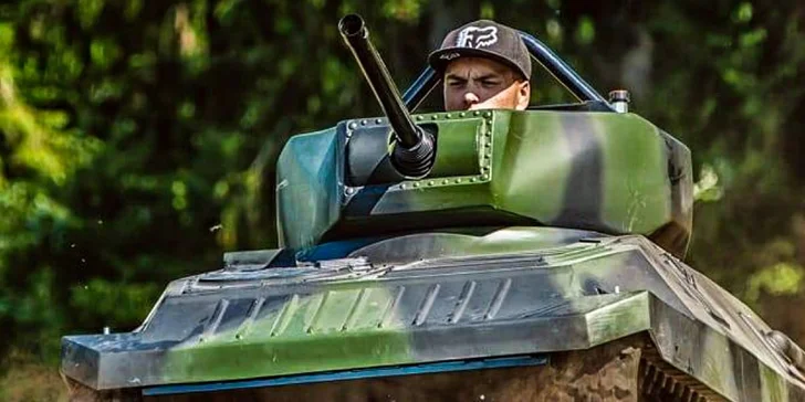 Zažite adrenalínovú jazdu na MINI TANKOCH a streľbu z paintballovej zbrane pri Košiciach