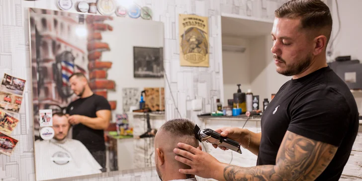 Pánsky strih a úprava brady v Barber Shope NY priamo v centre Košíc