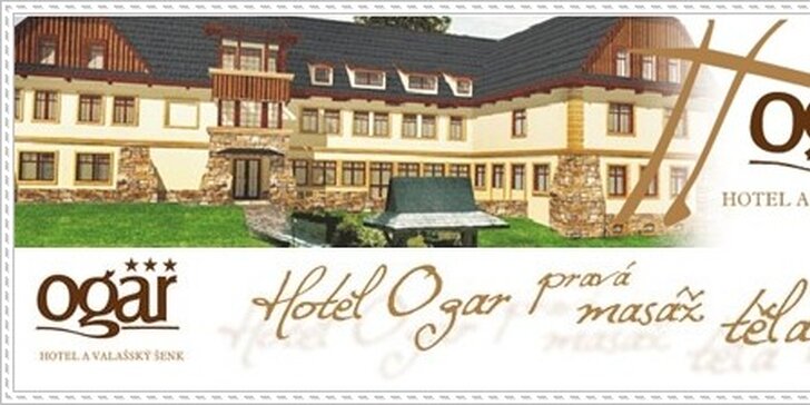Valašský pobyt v Hoteli Ogar Luhačovice pre dvoch