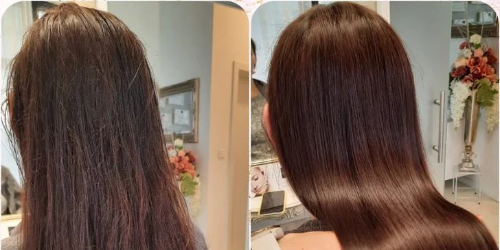 Vlasový botox COCOCHOCO s podstrihnutím v Institut Esthederm Visage