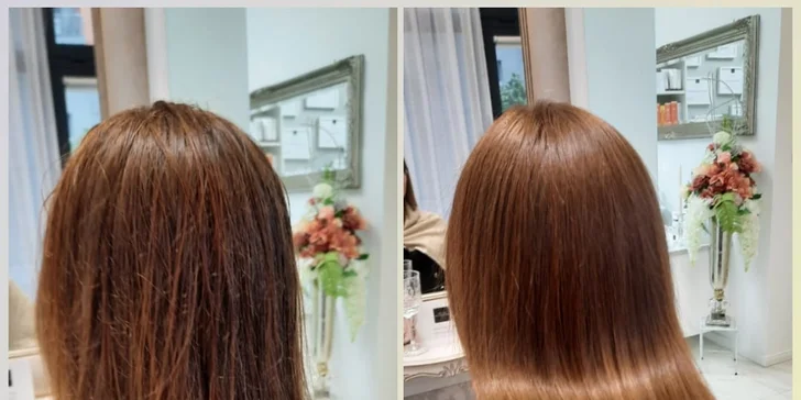 Vlasový botox COCOCHOCO s podstrihnutím v Institut Esthederm Visage