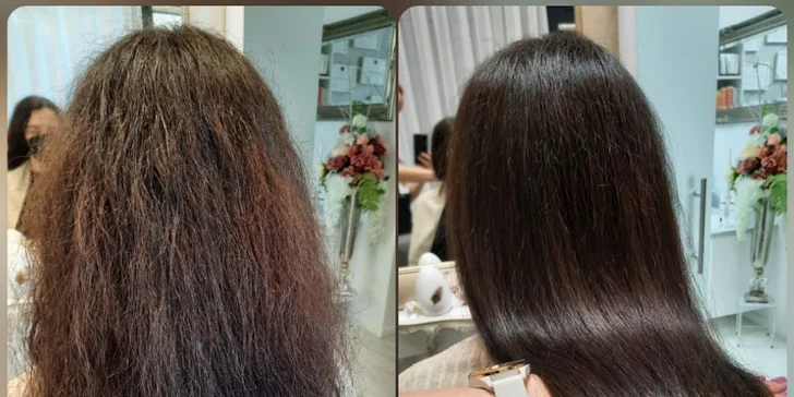 Vlasový botox COCOCHOCO s podstrihnutím v Institut Esthederm Visage