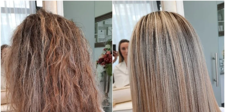 Vlasový botox COCOCHOCO s podstrihnutím v Institut Esthederm Visage