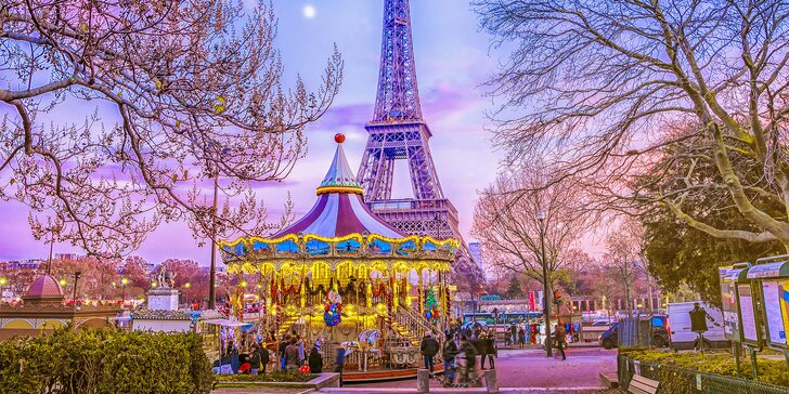 Predvianočný zájazd do Paríža s návštevou Versailles, Notre Dame či Eiffelovky