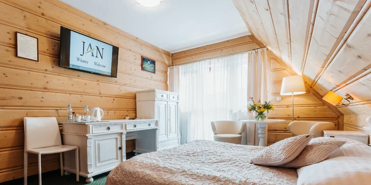 Dovolenka v Zakopanom na južnom svahu s výhľadom na Tatry