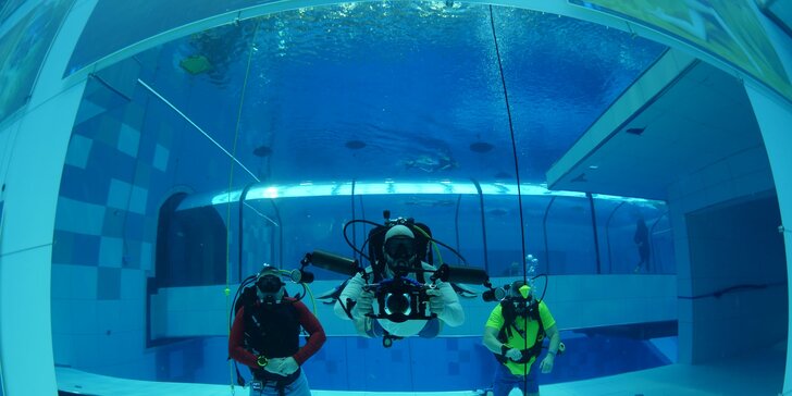 Potápanie na východe: skúšobný ponor v bazéne alebo jazere