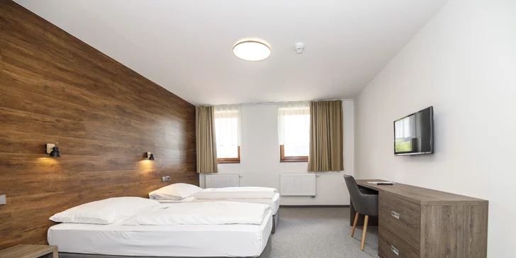 Relax blízko vrchu Klínovec: 4* hotel s privátnym wellness, izba s raňajkami alebo štúdio s kuchyňou