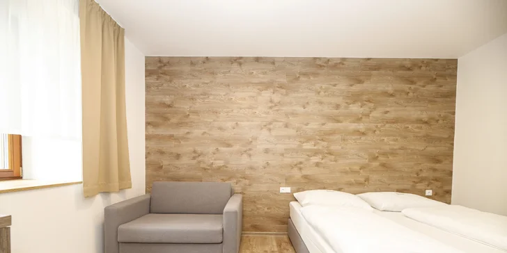 Relax blízko vrchu Klínovec: 4* hotel s privátnym wellness, izba s raňajkami alebo štúdio s kuchyňou
