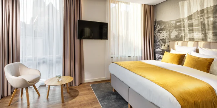 Relaxačný pobyt v luxusnej rezidencii v centre Prahy pre pár aj rodinu: raňajky aj vstup do wellness