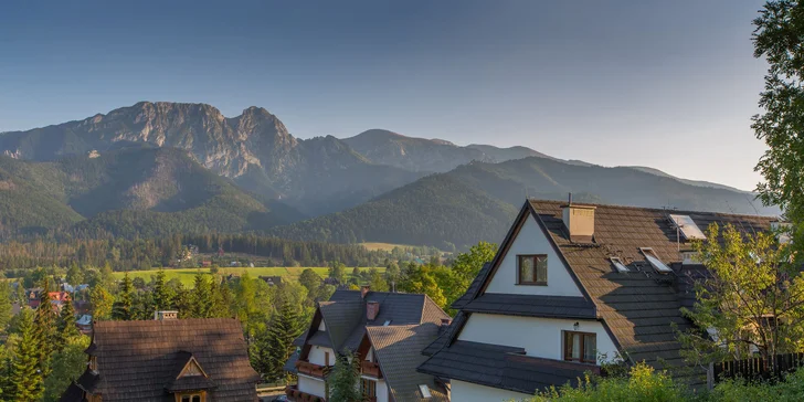 Dovolenka v Zakopanom na južnom svahu s výhľadom na Tatry