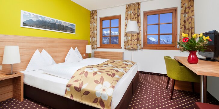 Pobyt v 4* hoteli v Innsbrucku s raňajkami a neobmedzeným vstupom do wellness