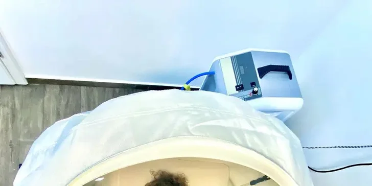 Vstup do hyperbarickej komory s tlakom 1,3 ATM