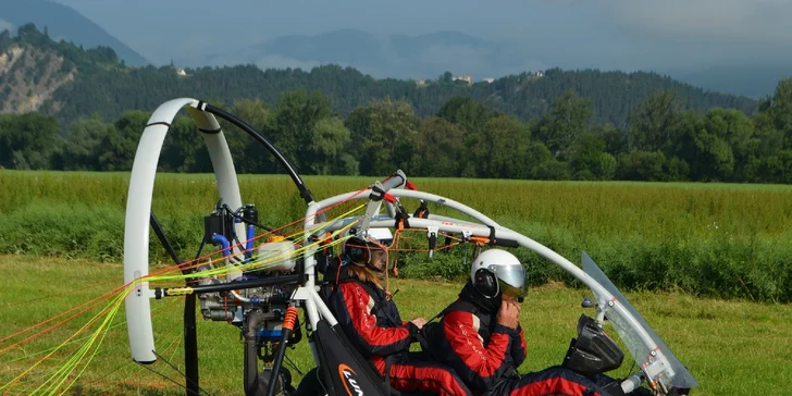 Nezabudnuteľný zimný tandem motorový paragliding aj s videozáznamom na Liptove