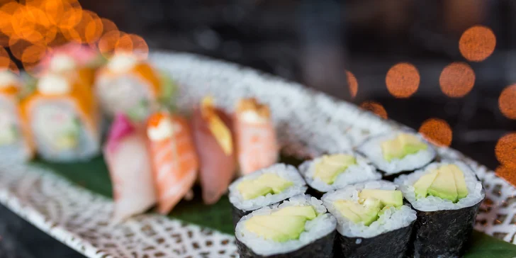 Lahodné sushi sety od majstra šéfkuchára