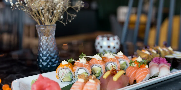 Lahodné sushi sety od majstra šéfkuchára v nových priestoroch reštaurácie Chilai Sushi & Cuisine