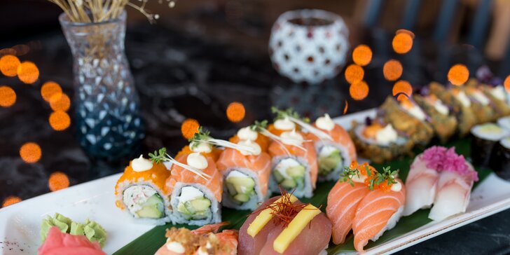 Lahodné sushi sety od majstra šéfkuchára