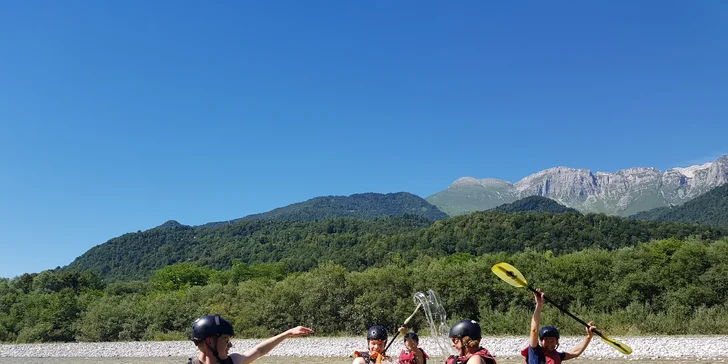 Raft, kajak a paddleboard na Soči: Adrenalínom nabitý 4-dňový program