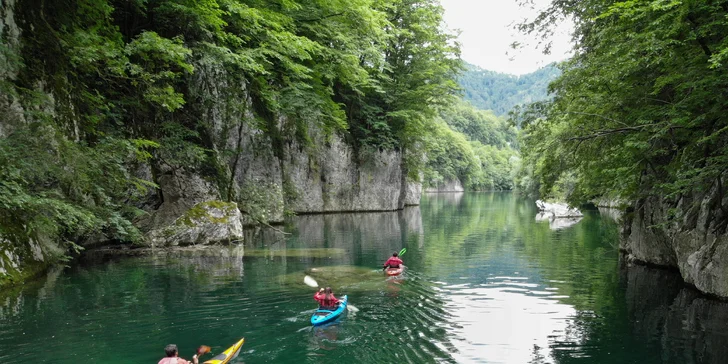Raft, kajak a paddleboard na Soči: Adrenalínom nabitý 4-dňový program