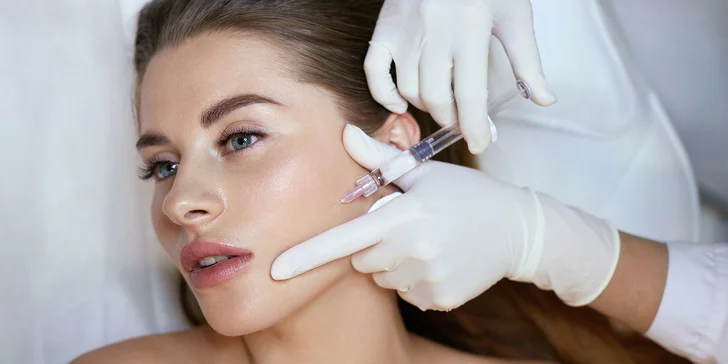 Rehydratácia pier a biorevitalizácia tváre kolagénom a kyselinou hyalurónovou
