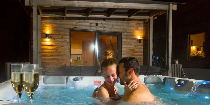 Luxusné chaty s vlastnou fínskou saunou, exteriérovou vírivkou, vlastným SKI centrom a ďalšími atrakciami