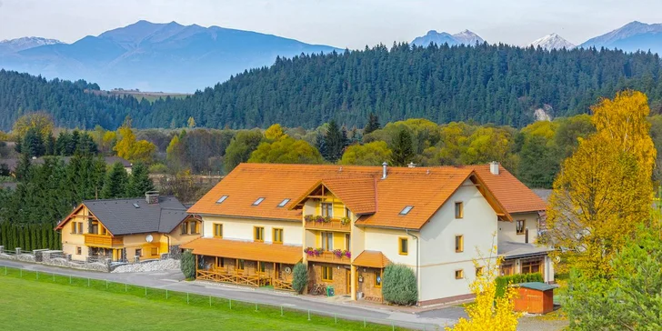 Pobyt na Liptove v Penzióne LARION*** s wellness a množstvom športových aktivít