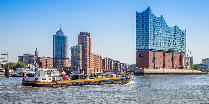 Objavte nemecký Hamburg: 3* hotel s raňajkami blízko centra mesta