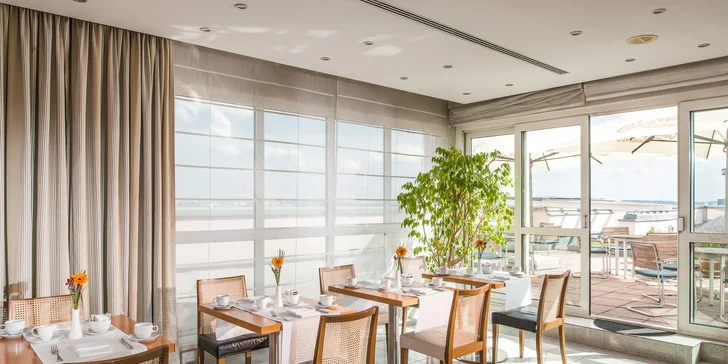 Luxusný pobyt v 4* hoteli na Vinohradoch: raňajky, fitness aj možnosť wellness