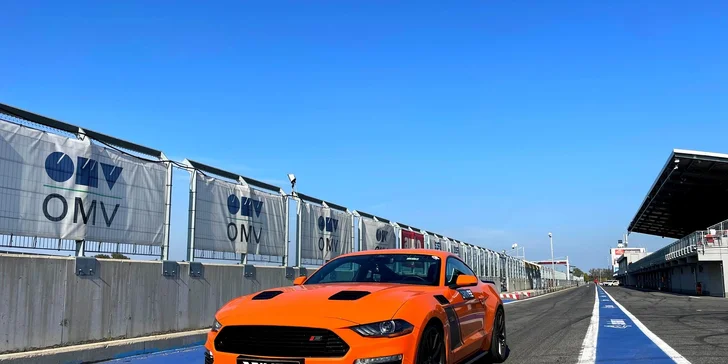 Jazda na okruhu Slovakia Ring či na letiskovej dráhe vo FORD MUSTANG ROUSH STAGE 3