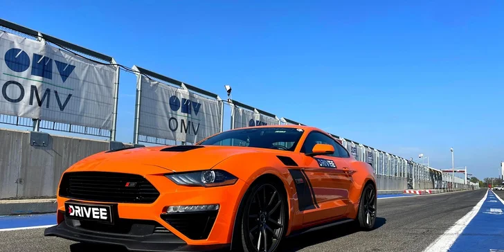 Jazda na okruhu Slovakia Ring či na letiskovej dráhe vo FORD MUSTANG ROUSH STAGE 3