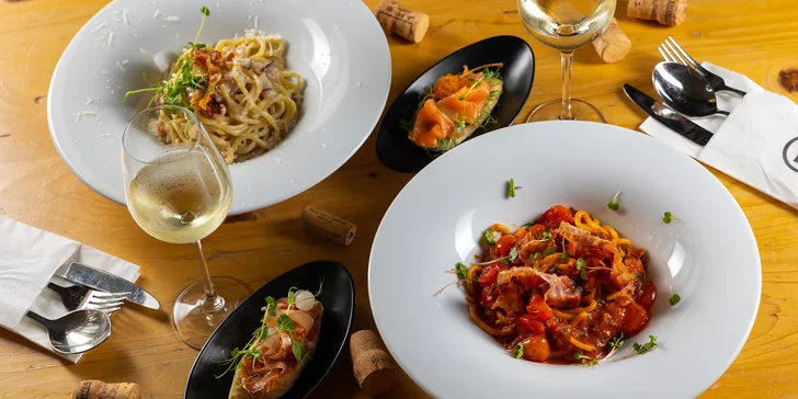 Romantika v Portofino: Kanapky, špagety a Prosseco pre dvoch