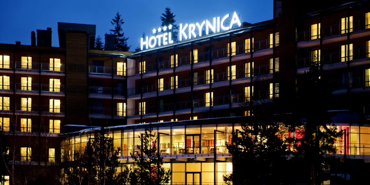 Pobyt v nádhernom prostredí Krynice-Zdrój: raňajky či polpenzia a wellness