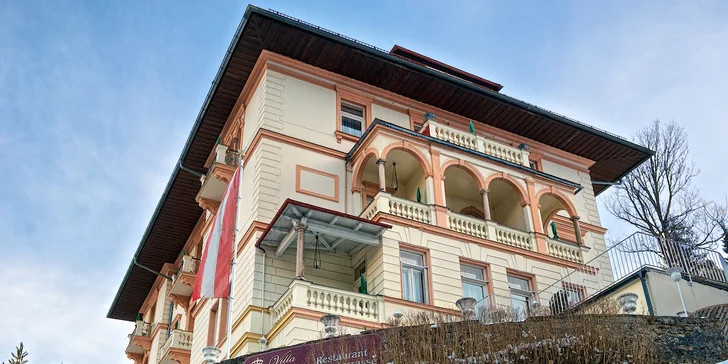 Lyžovanie a relax v Bad Gasteine: pobyt s polpenziou a neobmedzeným saunovaním