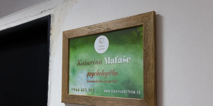 Terapia dotykom 2v1: rozhovor so psychologičkou a kraniosakrálna terapia