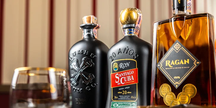 Degustácia piatich prémiových svetových rumov s občerstvením