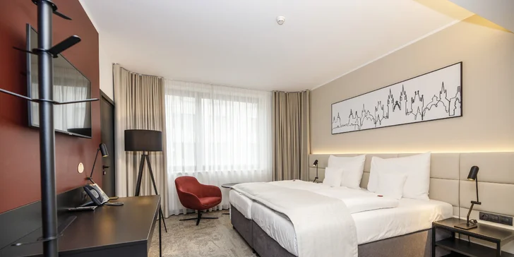 4* relax v Prahe vo dvojici alebo s rodinou: raňajky aj neobmedzený relax vo wellness