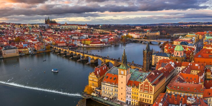 Vyrazte do Prahy za zábavou či nákupmi: pobyt s raňajkami