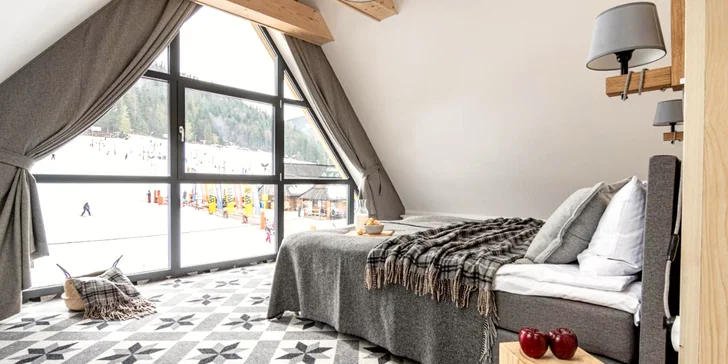 Príjemná dovolenka v Zakopanom: luxusné apartmány pre 2-5 osôb priamo na svahu