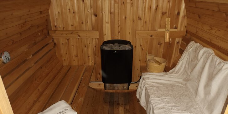 Prenájom mobilnej sauny alebo drevenej kúpacej kade