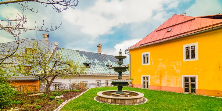 Vráťte sa do minulosti pobytom v štýlových apartmánoch v srdci Banskej Štiavnice