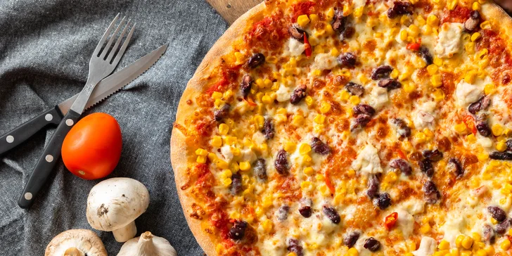 Chutná pizza podľa vlastného výberu: na výber až 16 druhov!