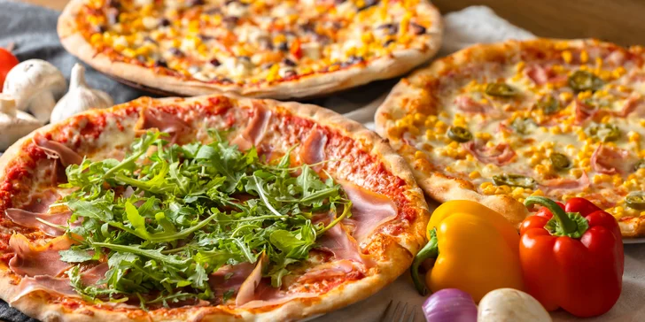 Chutná pizza podľa vlastného výberu: na výber až 16 druhov!