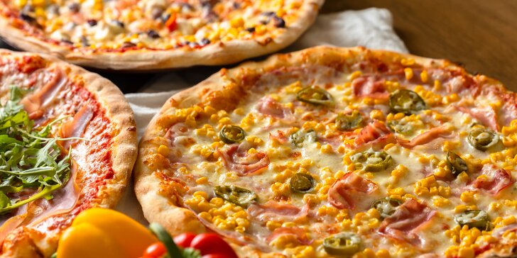 Chutná pizza podľa vlastného výberu: na výber až 16 druhov!