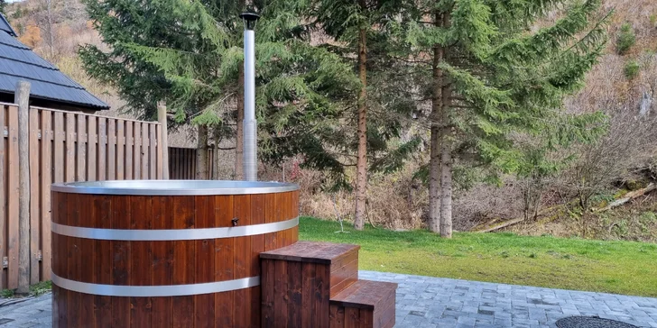 Novovybudovaný rezort pod Čertovicou, celodenné stravovanie, vlastná pekáreň ale aj privátne mini wellness