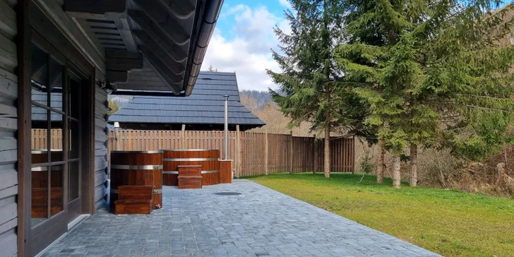 Novovybudovaný rezort pod Čertovicou, celodenné stravovanie, vlastná pekáreň ale aj privátne mini wellness