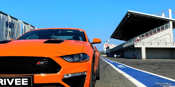 Jazda na okruhu Slovakia Ring či na letiskovej dráhe vo FORD MUSTANG ROUSH STAGE 3