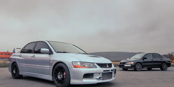 Jazda na MITSUBISHI LANCER EVOLUTION IX: Ako vodič aj spolujazdec